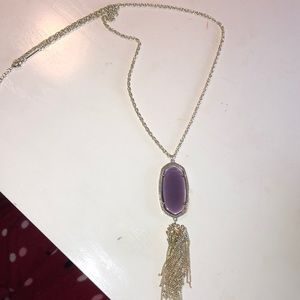 KENDRA SCOTT RAYNE NECKLACE AMETHYST